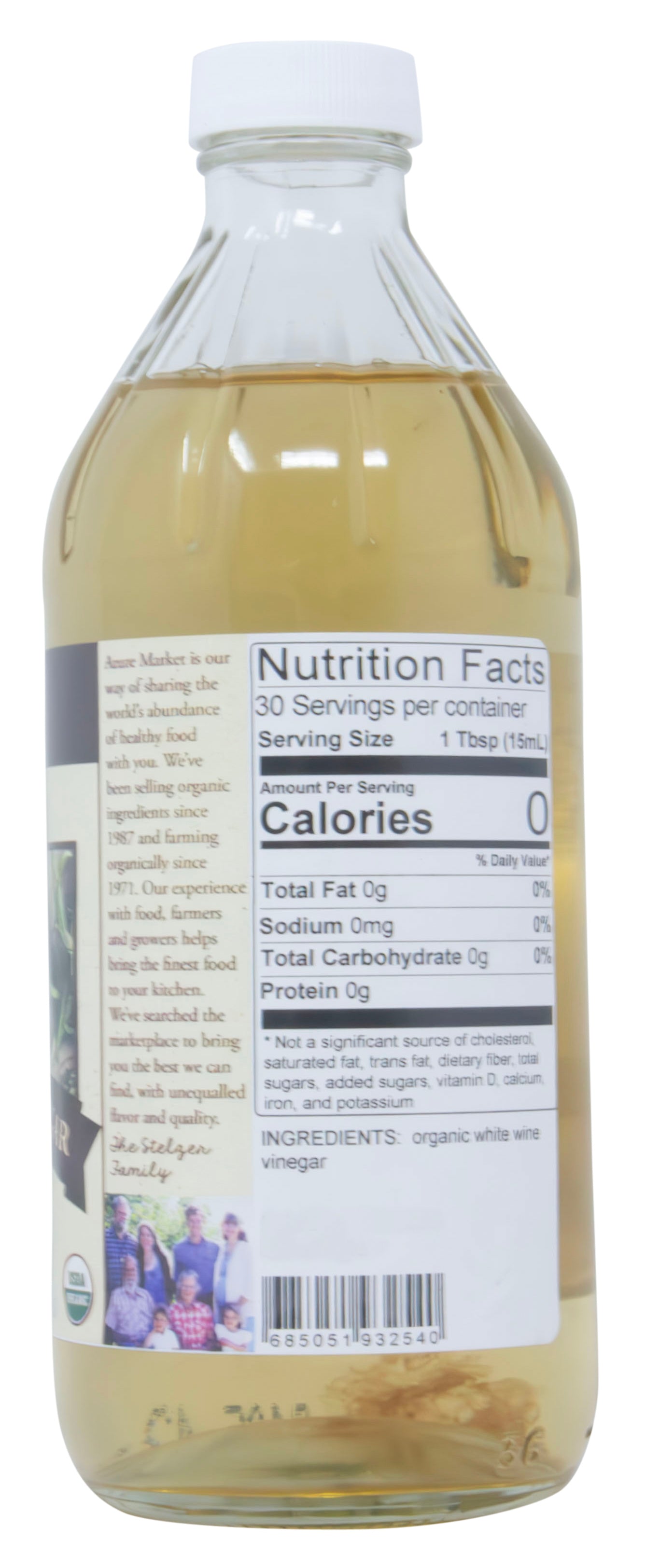Vinegar, White Wine, Organic