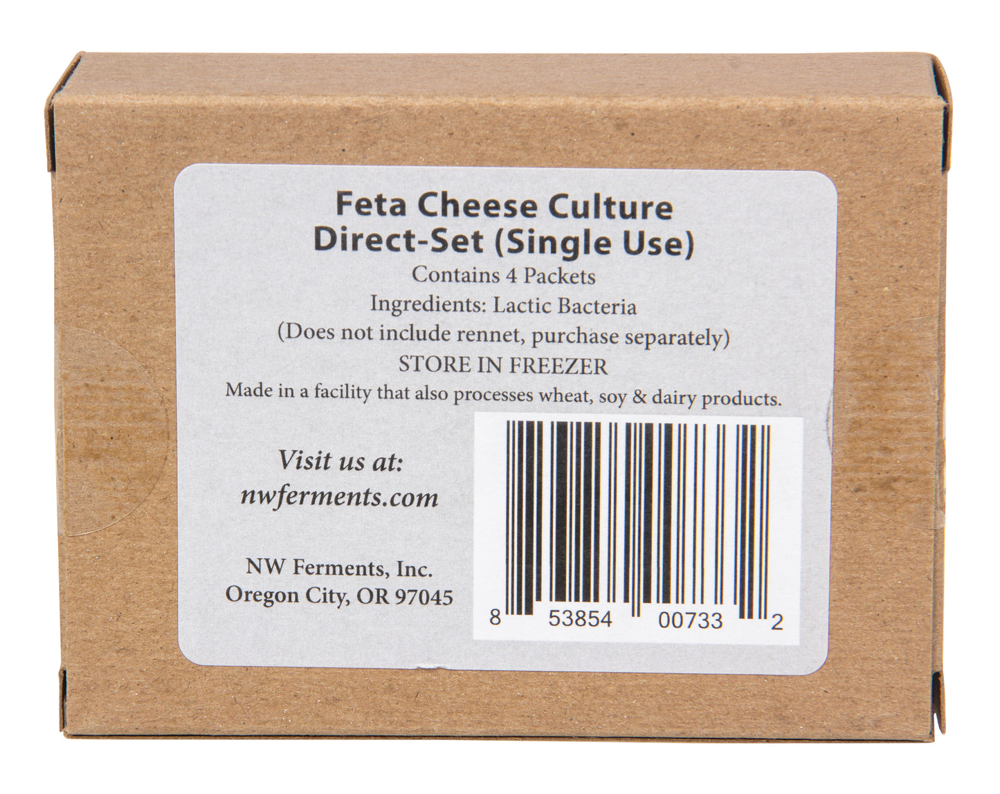 Feta, Direct-Set, Cheese Culture Starter