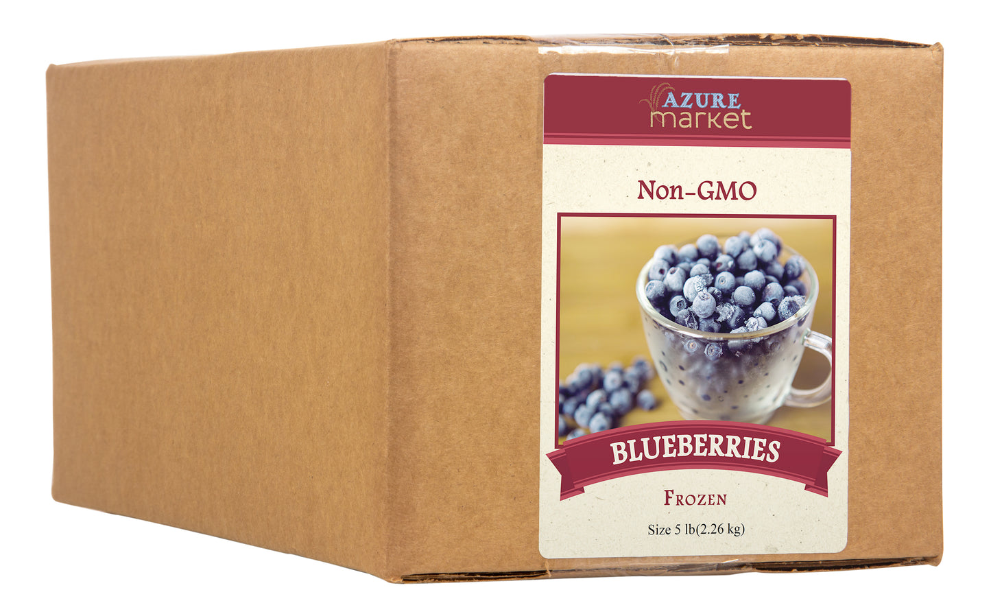 Blueberries, Whole, Natural, Frozen
