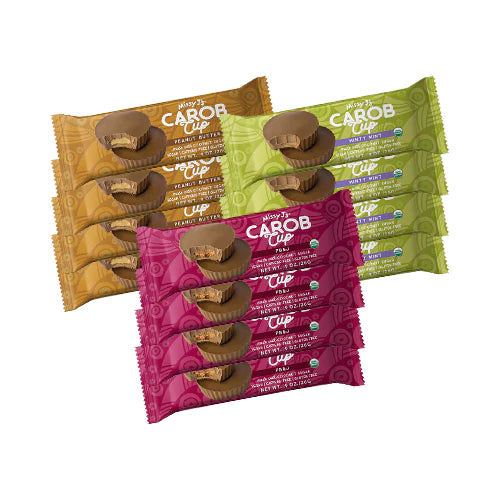 Carob Cup Sampler - 4 of each flavor