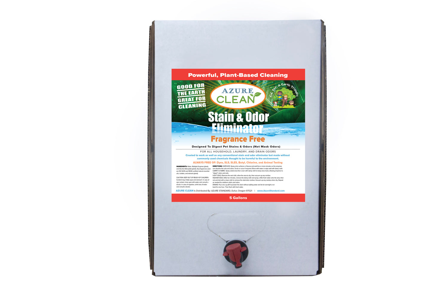 Stain & Odor Eliminator, Fragrance Free