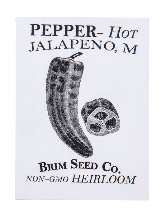 Pepper, Hot Jalapeno M Heirloom Seed
