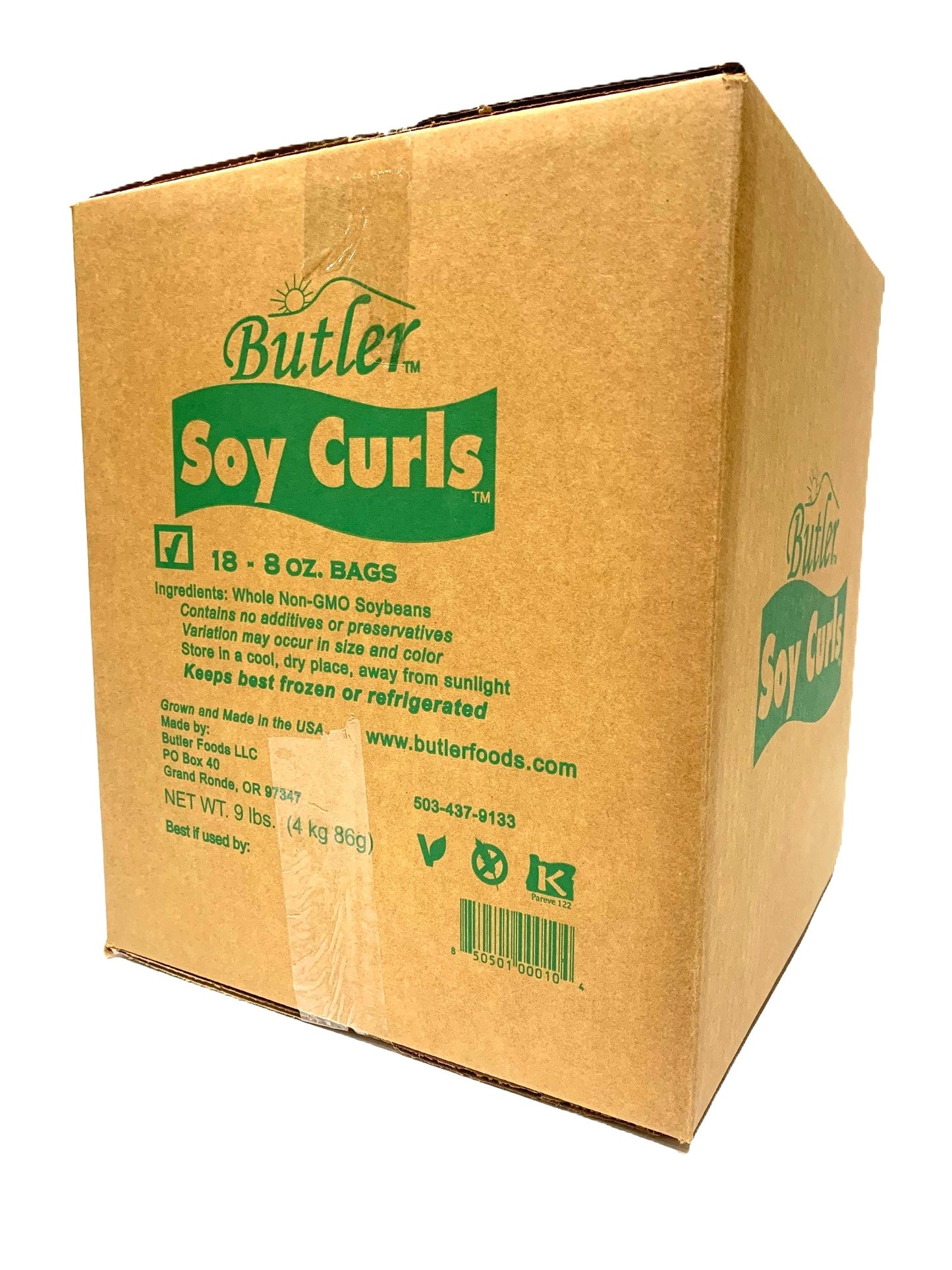 Soy CURLS, Natural, GMO Free