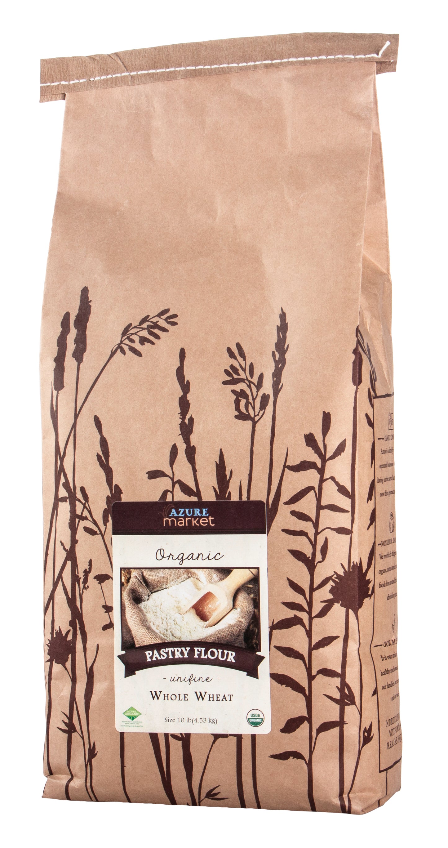 Pastry Flour, Whole Wheat (Unifine), Organic