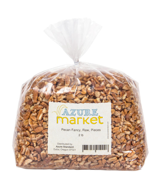 Pecans Fancy Native, Raw, Pieces