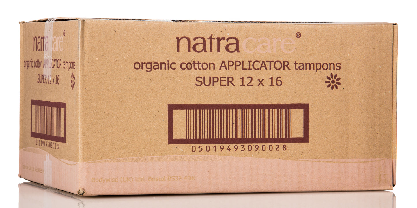 Super Tampons with Applicator, Organic