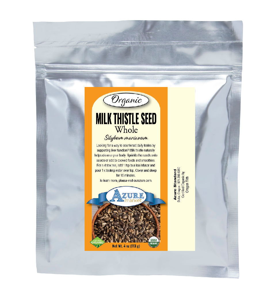 Milk Thistle Seed Whole, Organic