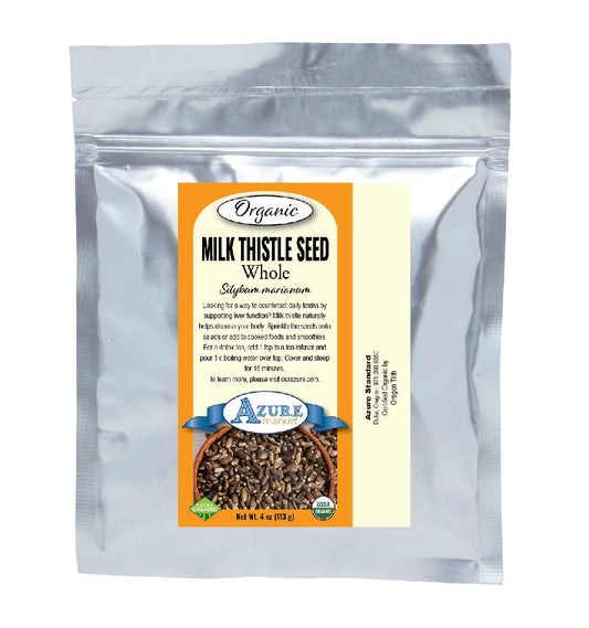 Milk Thistle Seed Whole, Organic
