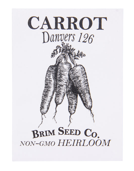Carrot, Danvers 126 Heirloom Seed