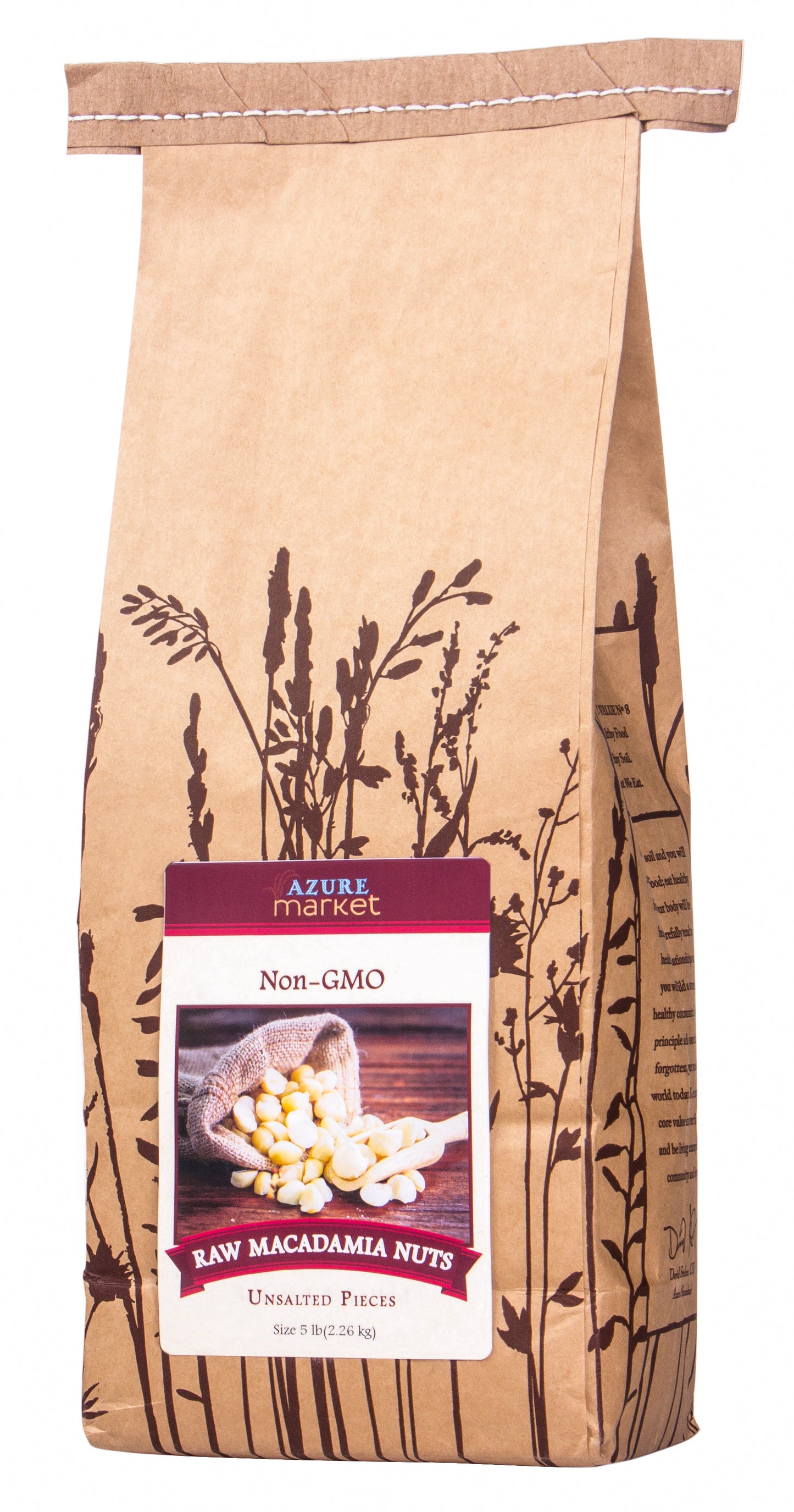 Macadamia Nuts, Raw Pieces