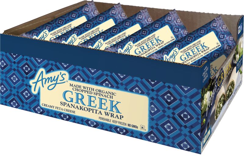 Greek Spanakopita Wrap, Frozen