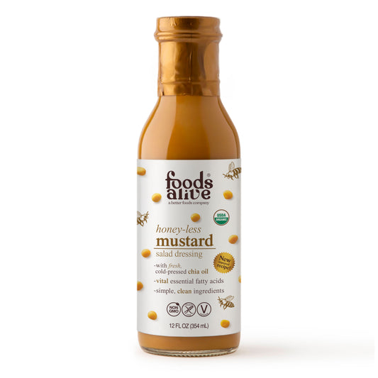 Honeyless Mustard, Superfood Dressing, Organic