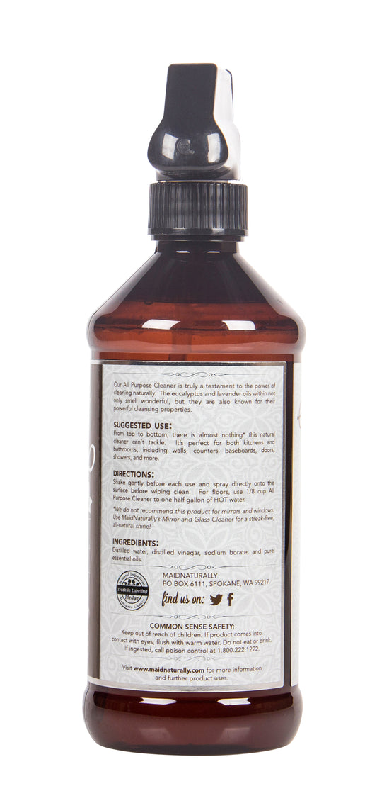 All Purpose Cleaner, Eucalyptus & Lavender, Spray Bottle