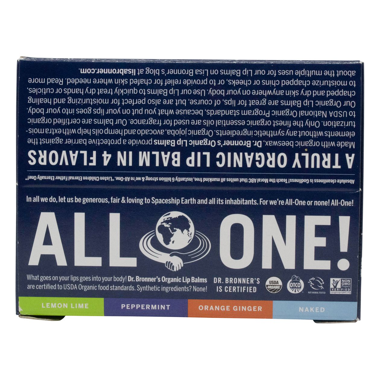 Lip Balm, Variety Pack, Organic