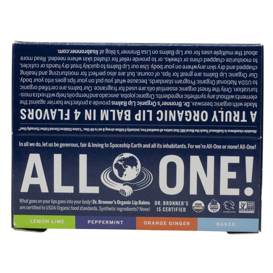 Lip Balm, Variety Pack, Organic