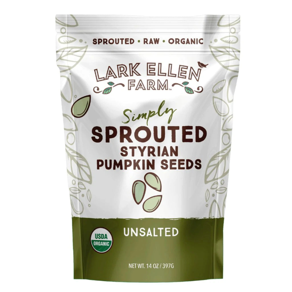 Pumpkin Seeds, Styrian, Sprouted, Organic