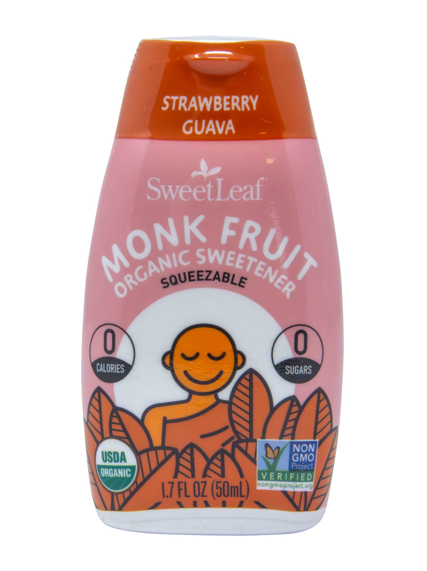 Monk Fruit Liquid Squeezable, Strawberry Guava, Organic