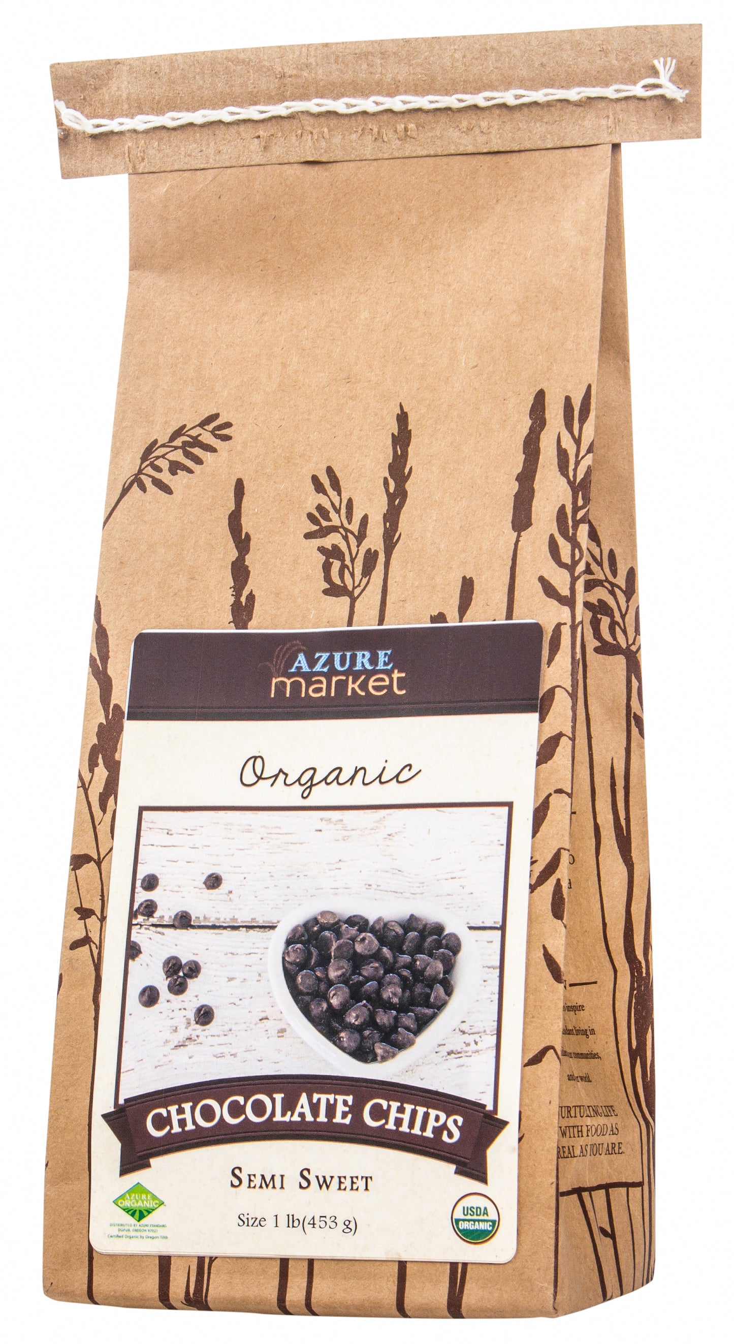 Chocolate Chips, Semi Sweet, Organic