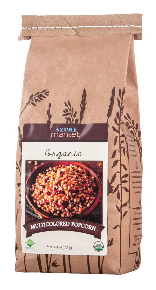Popcorn, Multicolored, Organic