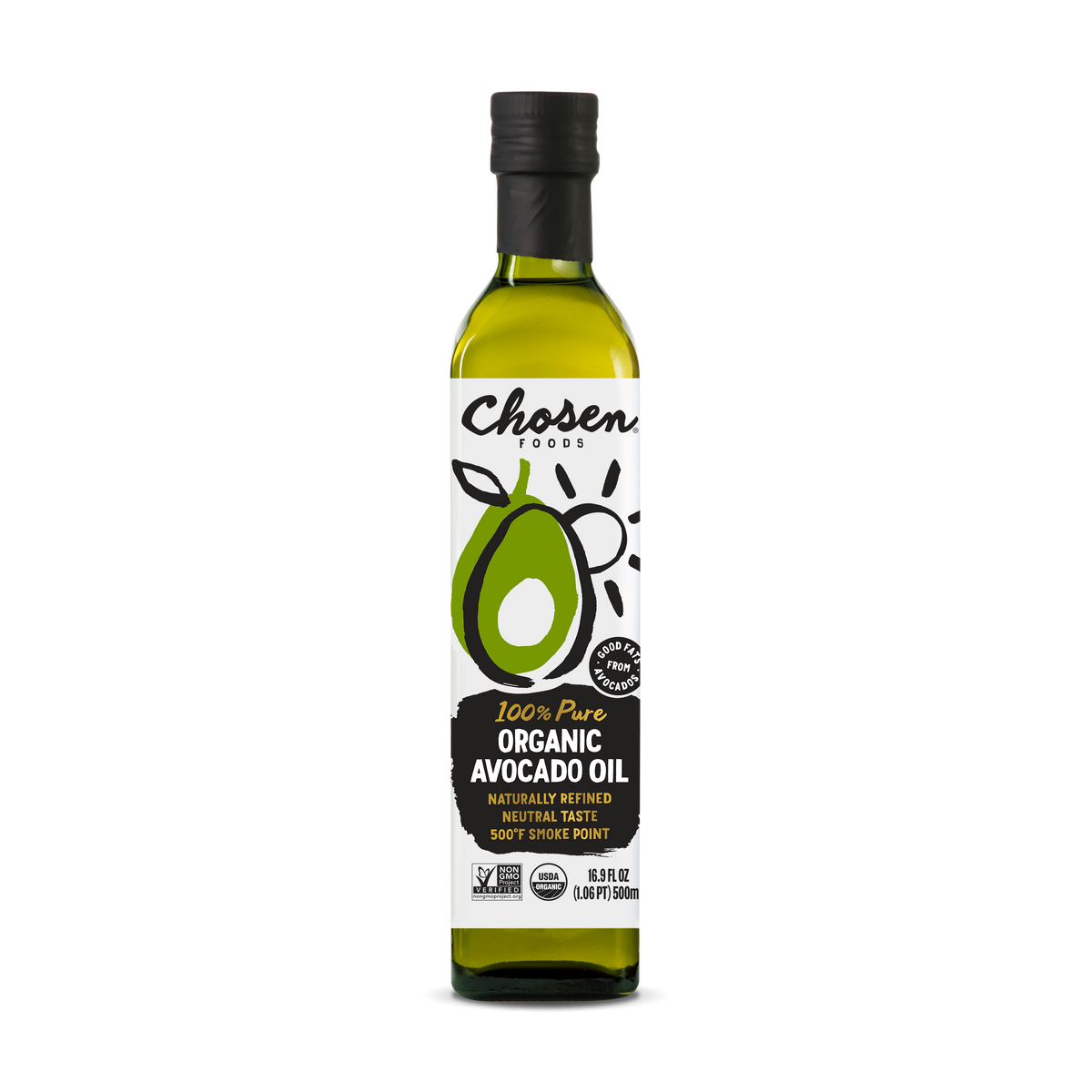 Avocado Oil, 100% Pure, Organic