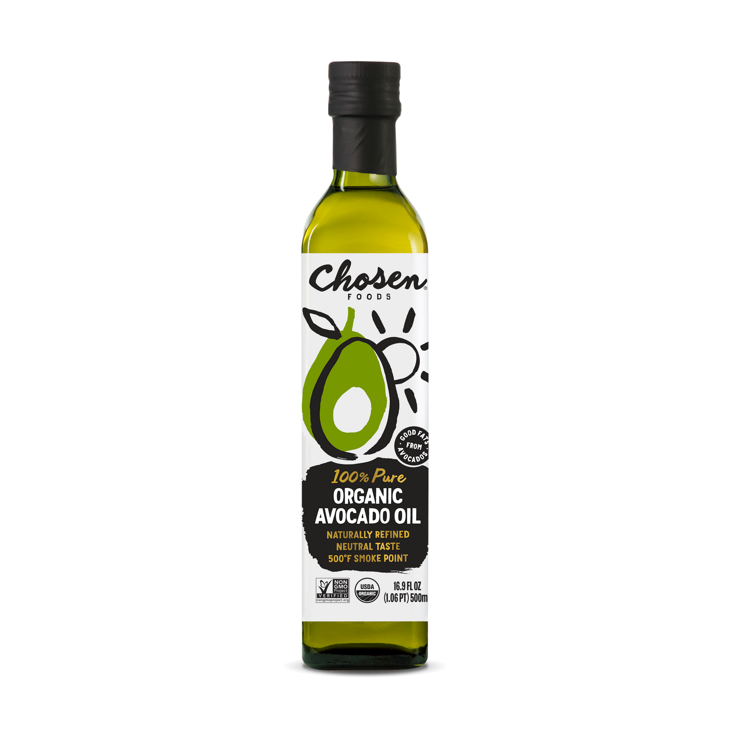 Avocado Oil, 100% Pure, Organic