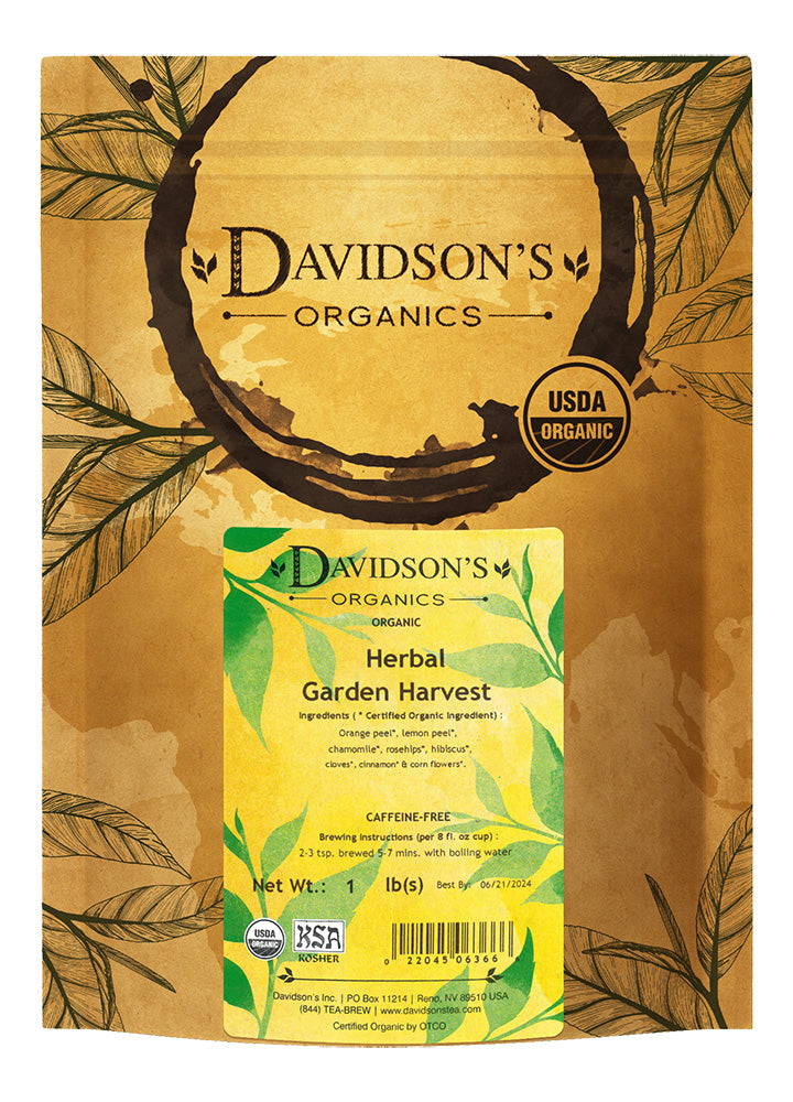 @Tea, Loose Leaf, Herbal Garden Harvest, Organic