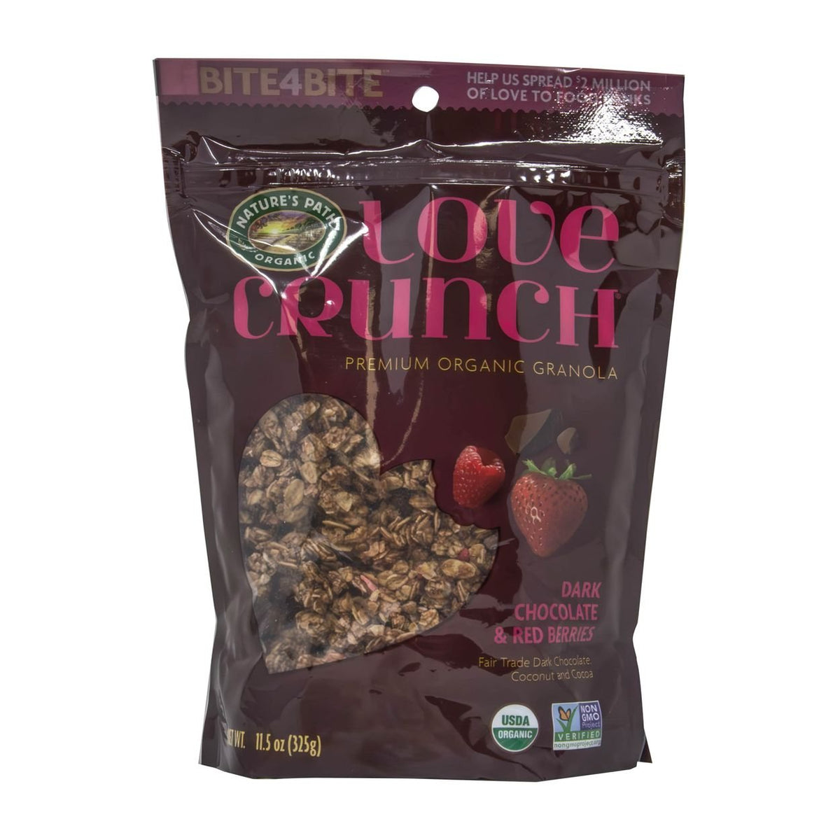 Granola, Dark Chocolate & Red Berries, Organic