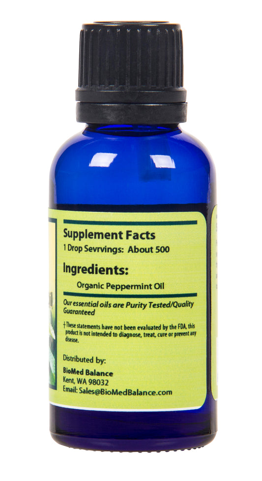 Peppermint Essential Oil, Organic