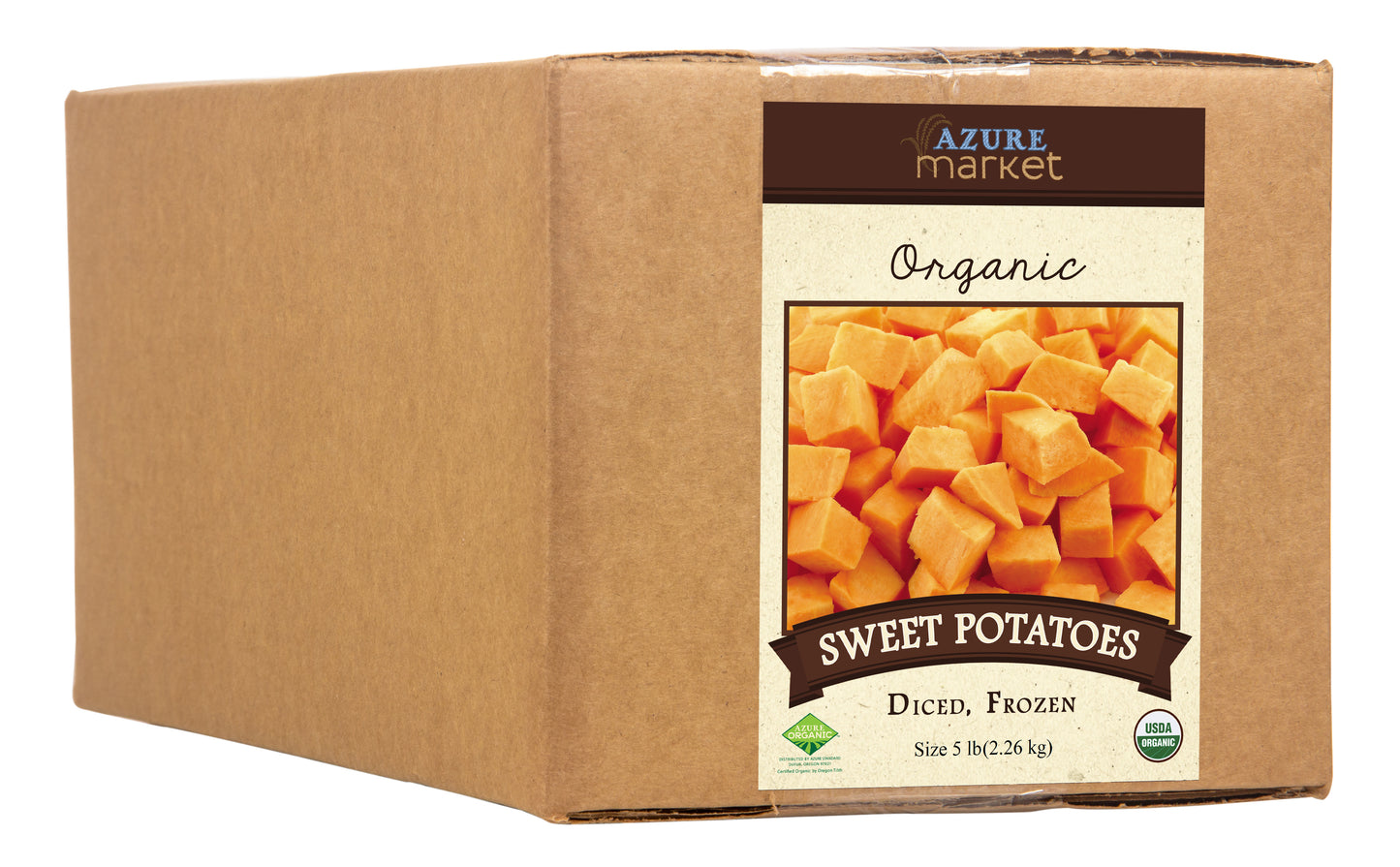 *Sweet Potato, Diced, Frozen, Organic