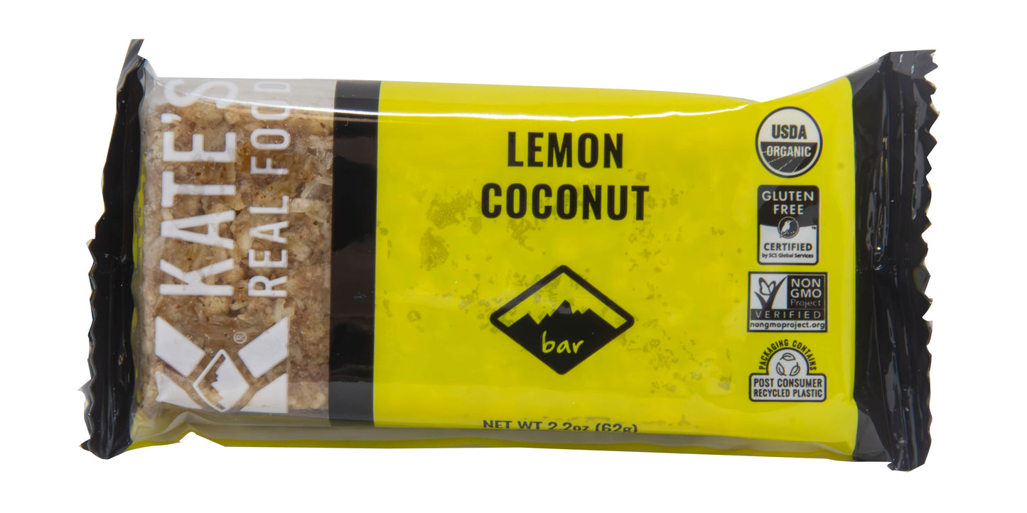 Energy Bar, Lemon Coconut, Organic
