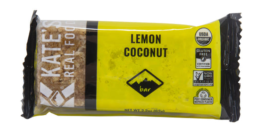 Energy Bar, Lemon Coconut, Organic
