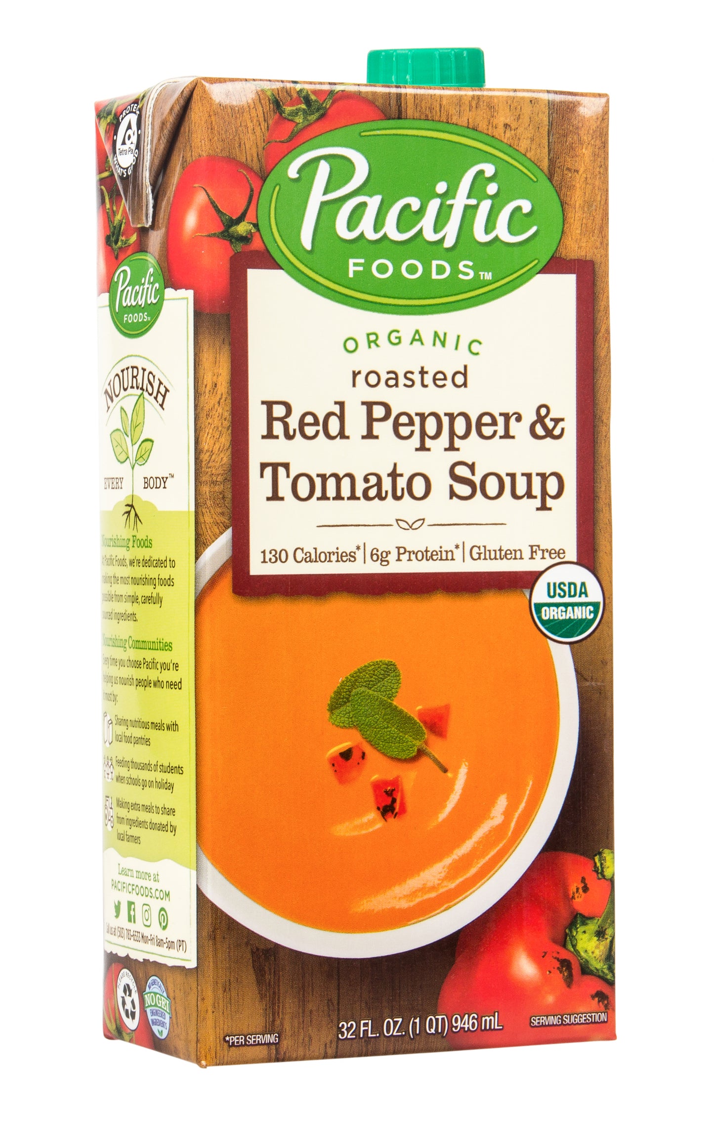Roasted Red Pepper & Tomato Soup, Organic