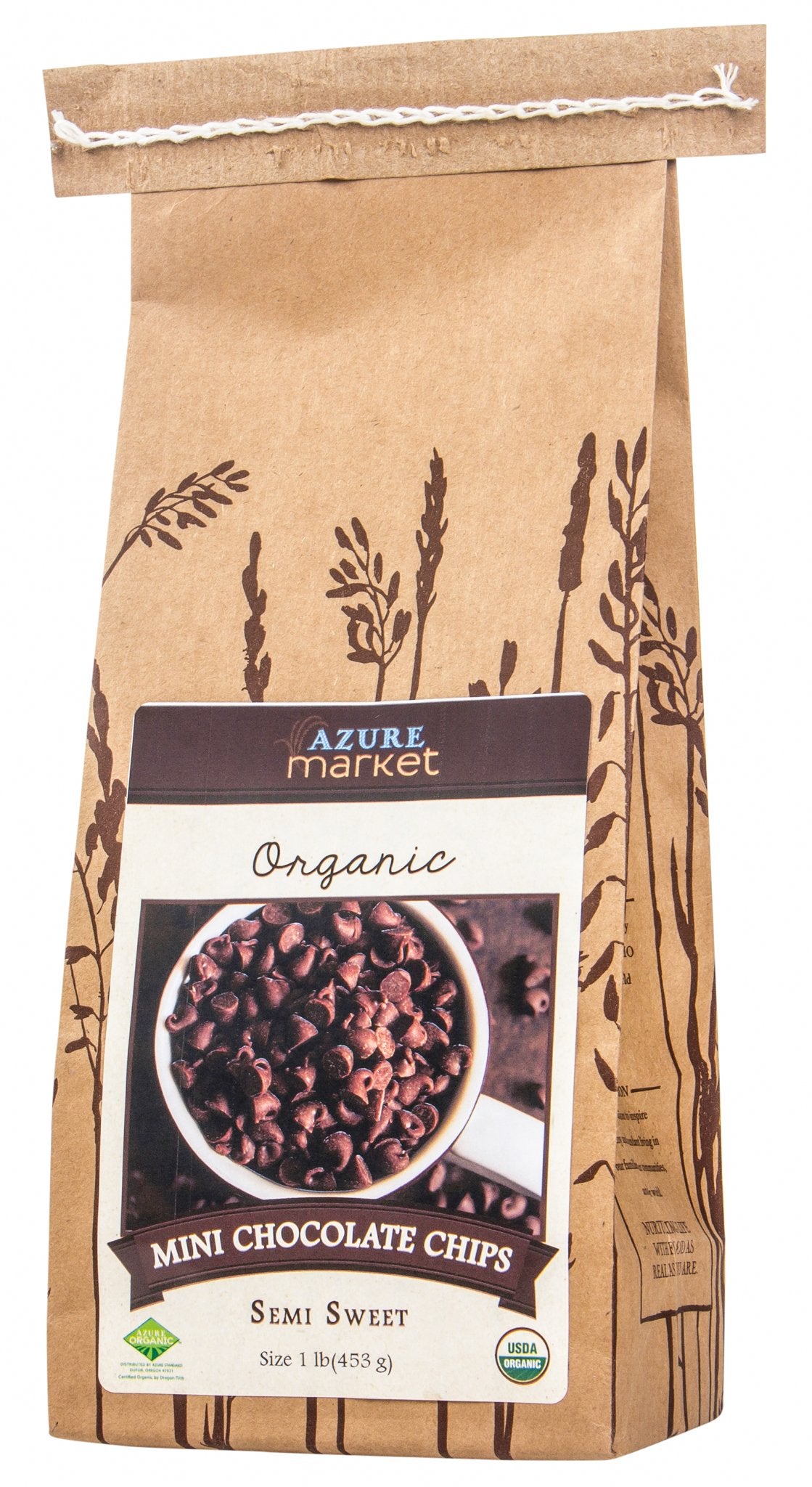 Chocolate Chips, Mini, Semi Sweet, Organic