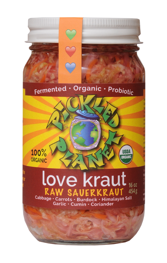 Sauerkraut, Raw, Love Kraut, Organic