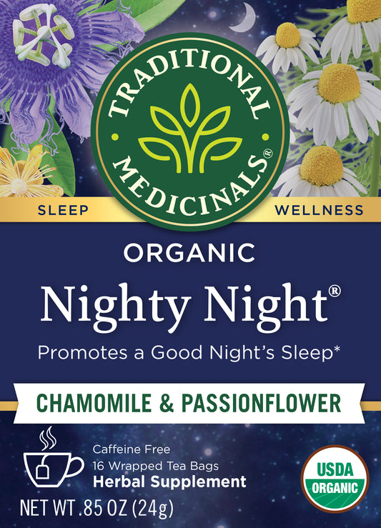 Nighty Night, Original with Passionflower Tea, Organic