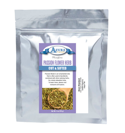 Passion Flower Herb, Cut & Sifted