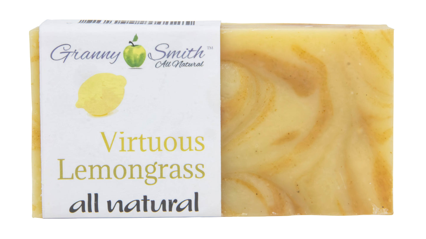 Bar Soap, Virtuous Lemongrass, All Natural