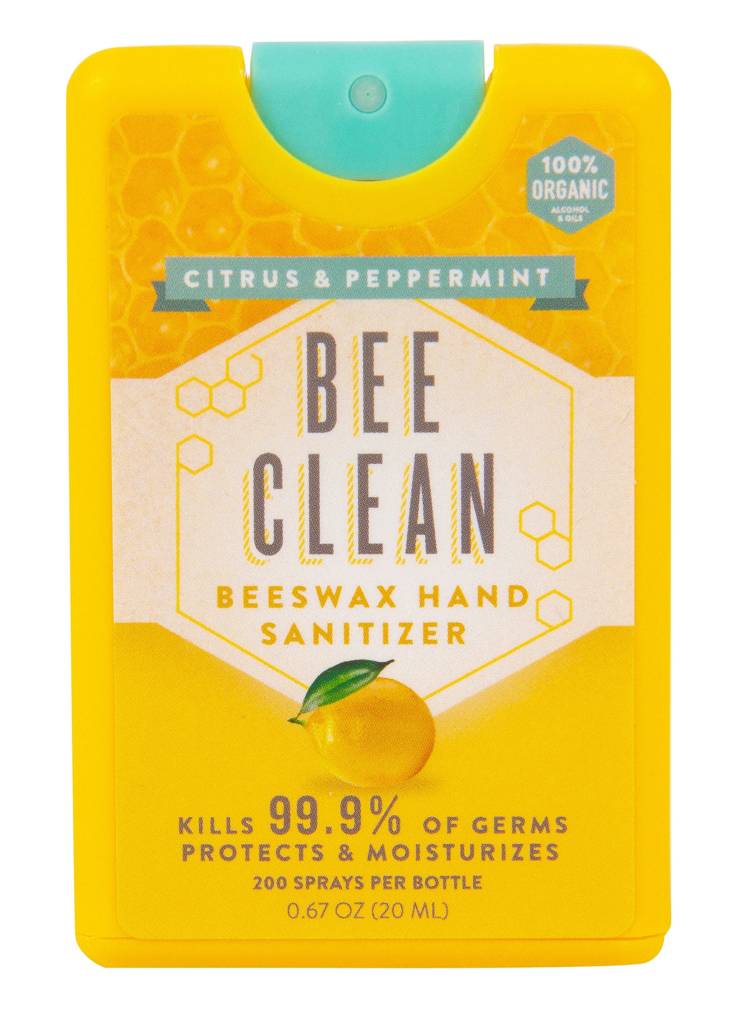 Beeswax Hand Sanitizer, Citrus & Peppermint
