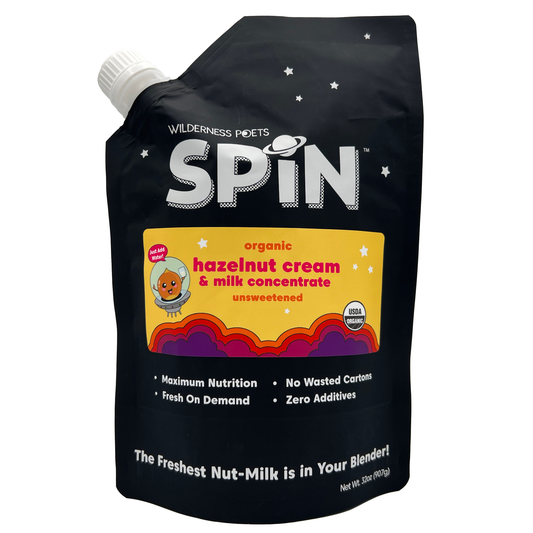 @Hazelnut Milk & Cream Concentrate, Unsweetened, Organic
