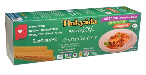 Brown Rice Lasagne, Organic