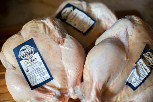 Whole Chicken, Pasture Raised, No Corn/Soy, Frozen, Organic, Random Weight