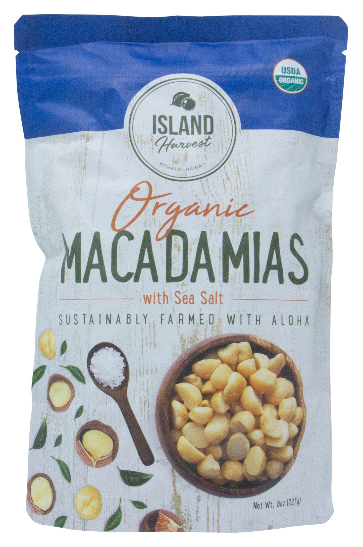 Macadamias with Sea Salt, Organic