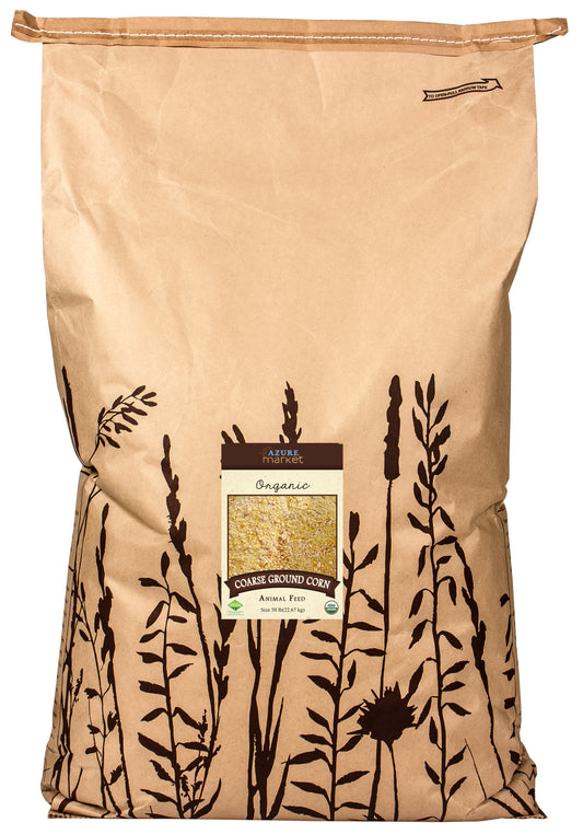 Coarse Ground Corn, Animal Feed, Organic