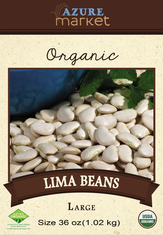 Lima Beans, Large, Organic