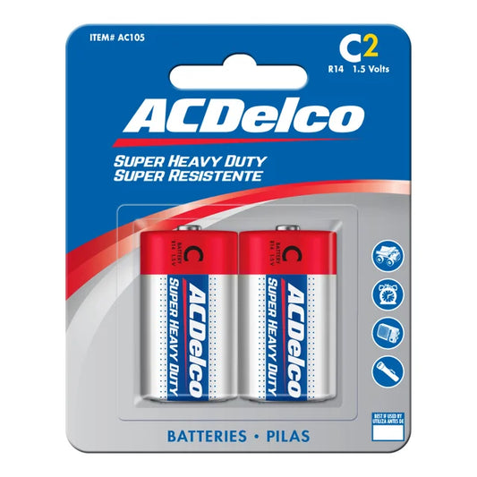 Batteries, Heavy Duty, C