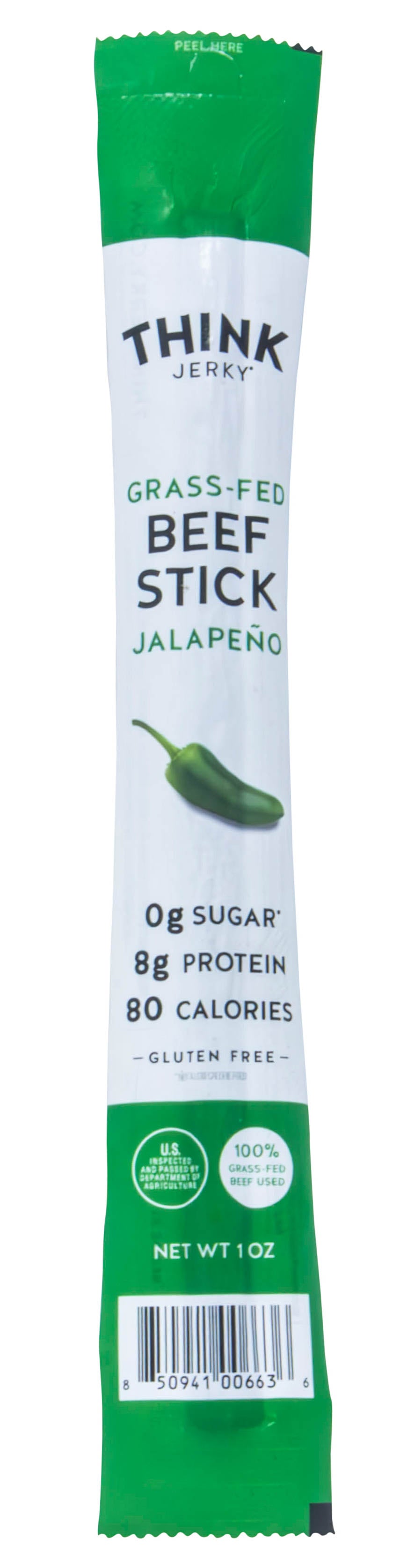 Beef Stick, Jalapeno, Grass-Fed