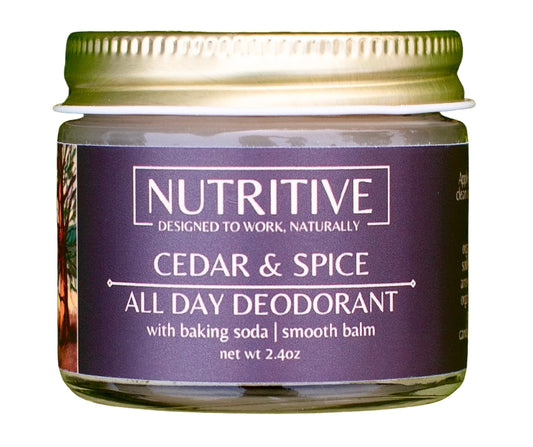Deodorant, Cedar & Spice