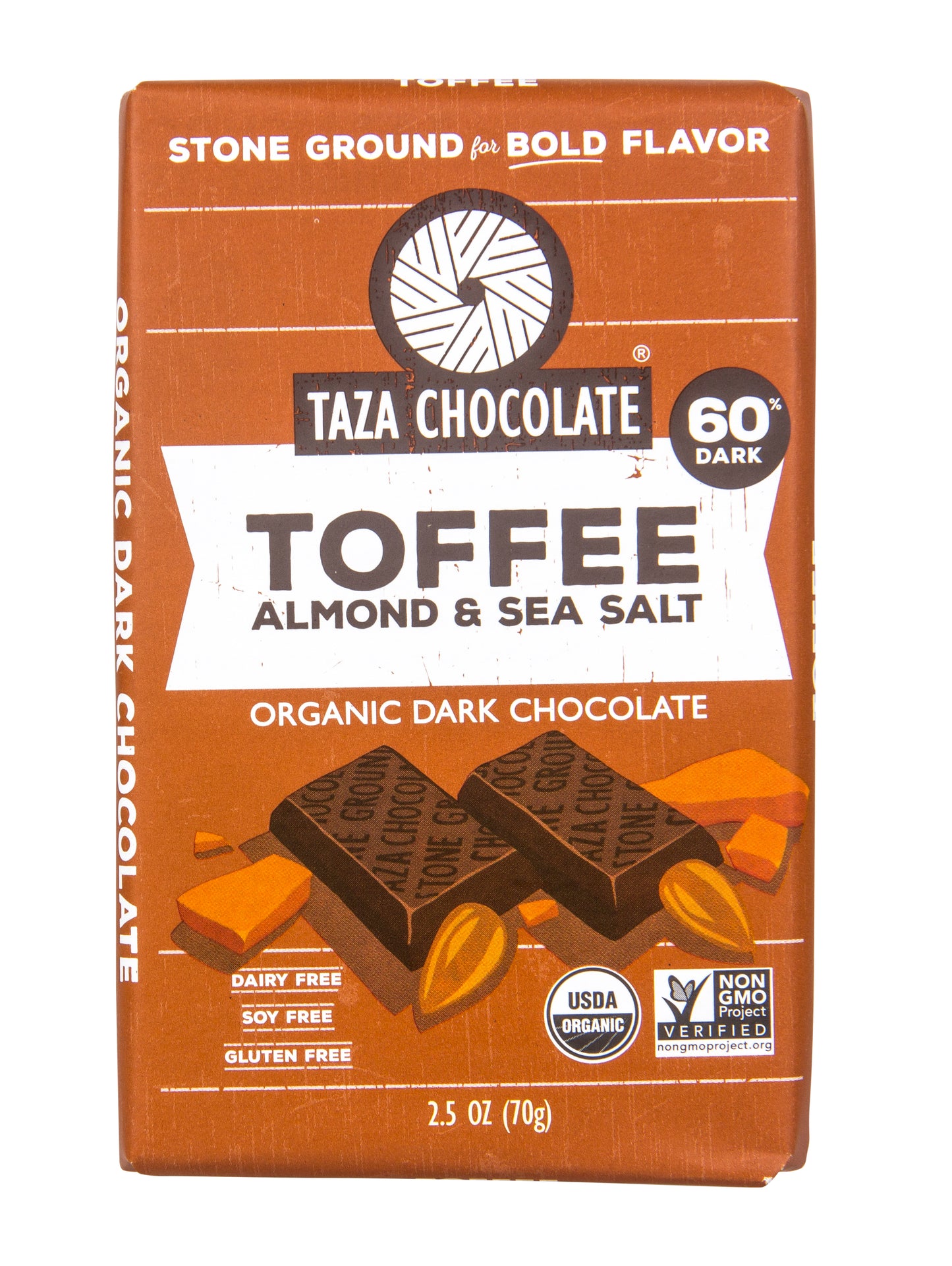 Amaze Bar, Toffee Sea Salt and Almond