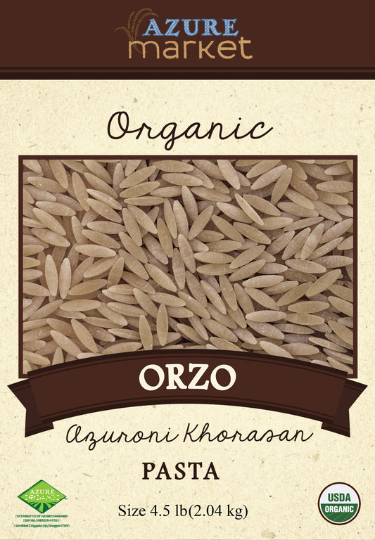 Orzo Azuroni Khorasan Pasta, Organic