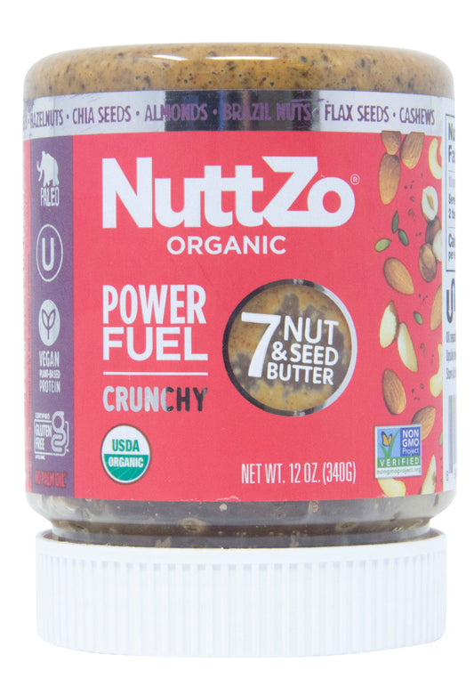 Seven Nut & Seed Butter, Power Fuel, Crunchy, Organic